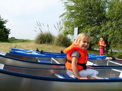 kinderen eropuit in zeeland